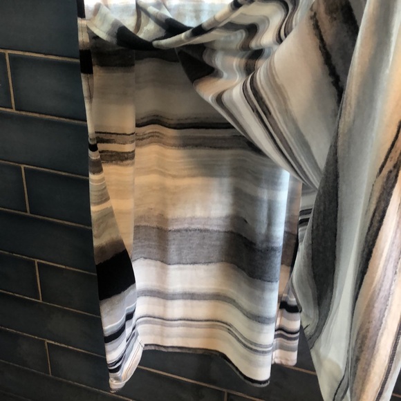 Joe Benbasset long skirt blue white and black side slits size s - Picture 5 of 5